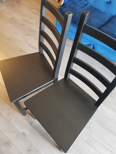 Wood Chairs - There are 2 available - $20 for all or $15 each.