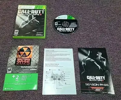 Like New Complete+Map DLC Call Of Duty Black Ops II Xbox 360 $39, View more