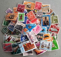 Ecuador Stamps, 80 Different