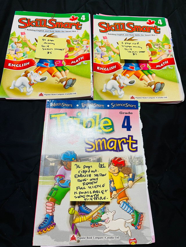 Brand new and unused grade 4 Math and English books and more! in Children & Young Adult in Mississauga / Peel Region - Image 4