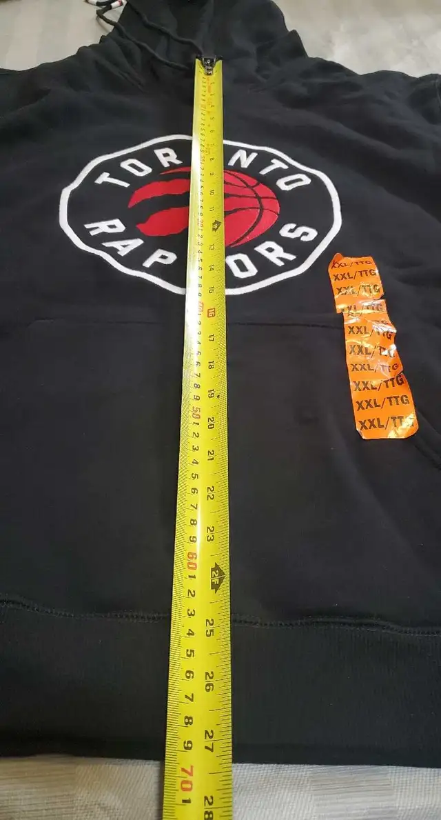 2 New Toronto Raptors embroidered hoodies sz XXL in Men's in City of Toronto - Image 11