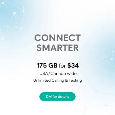 High Data BYOD Plan — 175GB at $34, View more