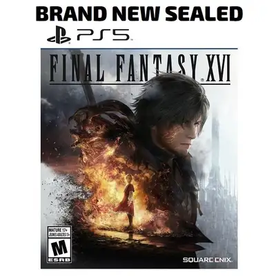 I have a Final Fantasy 16 for PS5 Brand New Sealed Selling for $50 cash or open to trades for PS5, S...