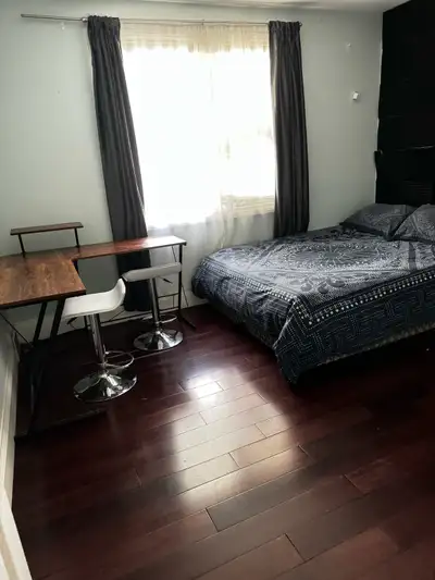 Private room in a recently renovated house First and last requested at entrance 401 and Kipling area
