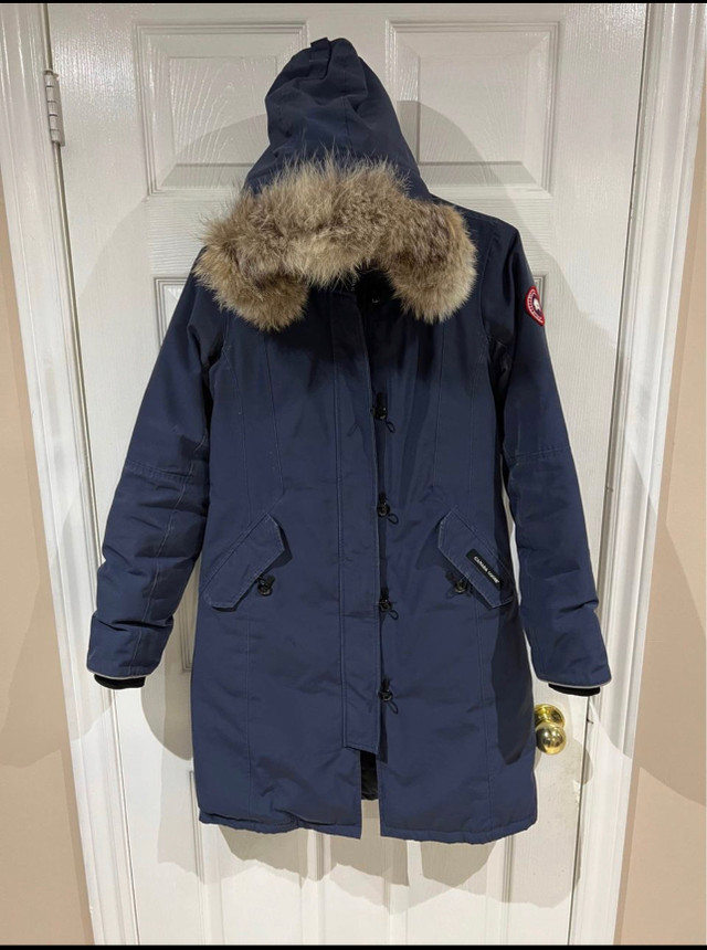 Women’s/Girl’s Canada Goose Jacket - Navy Blue in Women's - Tops & Outerwear in Mississauga / Peel Region