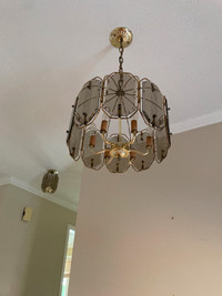 Chandelier with 3 matching fixtures