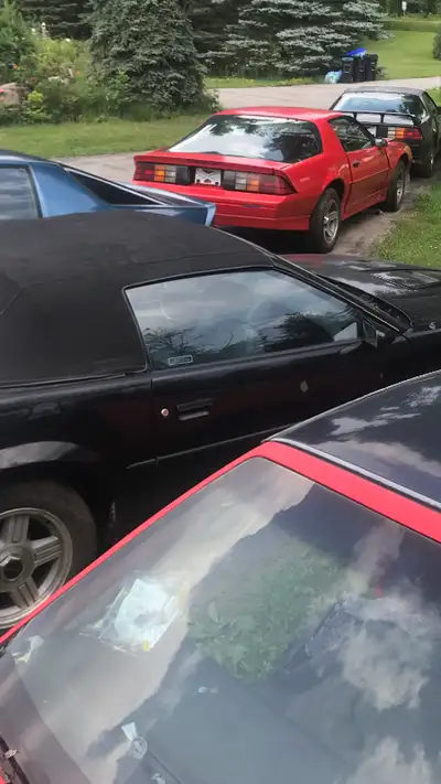 1982-1992 CAMARO Z28 IROC BERLINETTA PONTIAC FIREBIRD TRANS AM GTA FORMULA 3 rd Gen•••PARTS••• 20min...