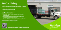 Seasonal Chemical Delivery Driver