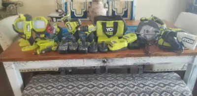 Ryobi tools set, View more