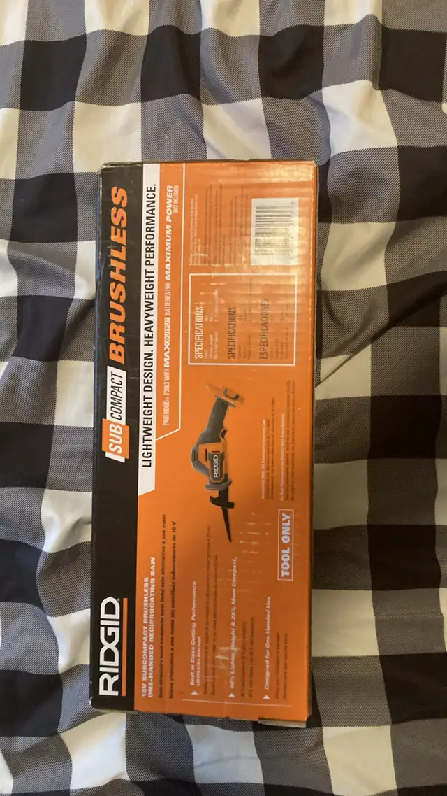 Ridgid Reciprocating Saw in Power Tools in City of Toronto - Image 2