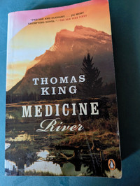 Fiction book.  Indigenous.  Thomas King - Medicine River