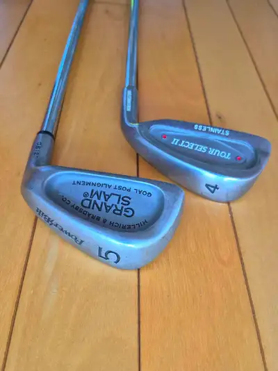 2 Golf Clubs 4 & 5 Irons Wedges. Great Condition. Price for Both, View more