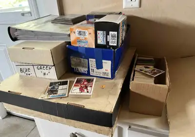 Sports cards storage l9cker find in stratford, View more