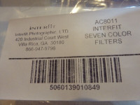 Interfit Color Filters - Set of 7 (6.7 x 6.7") AC8011