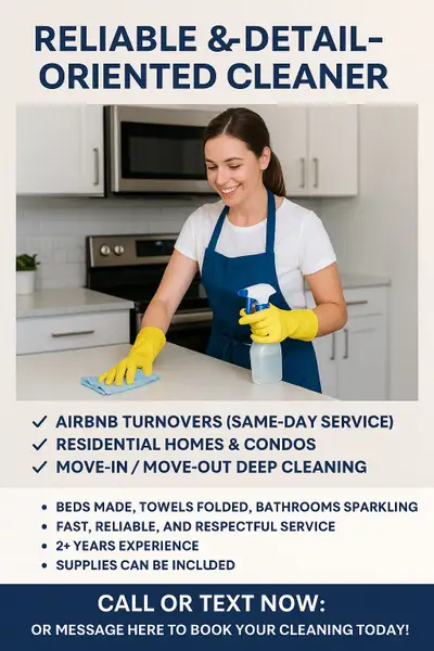Airbnb Cleaning & Turnover Service – Toronto, View more