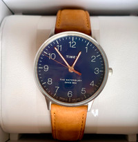 Timex Waterbury Classic 40mm Blue Dial INDIGLO® Watch