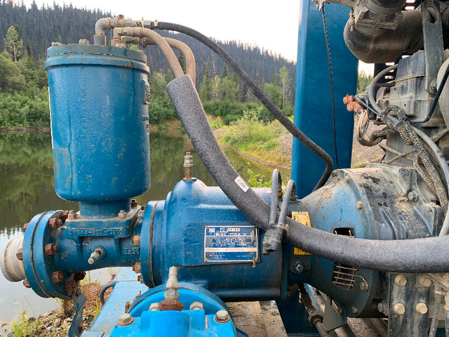 4” self-priming Gorman-Rupp Pump with John Deer diesel engine in Heavy Equipment in Quesnel