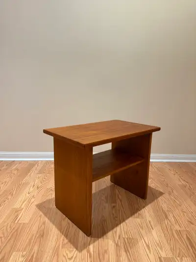 Mid Century Teak Side Table, View more