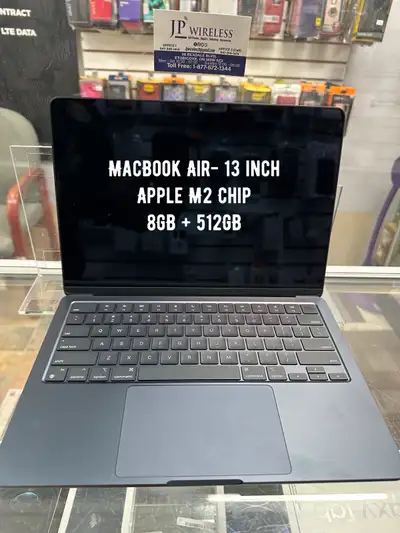 This is a brand new Apple MacBook Air 13-inch, featuring the powerful M2 chip, 8GB of RAM, and a spa...