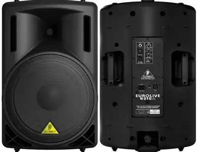Ceux-ci sont livrés avec des supports. Une paire de moniteur Behringer Eurolive B215A Assez puissant...
