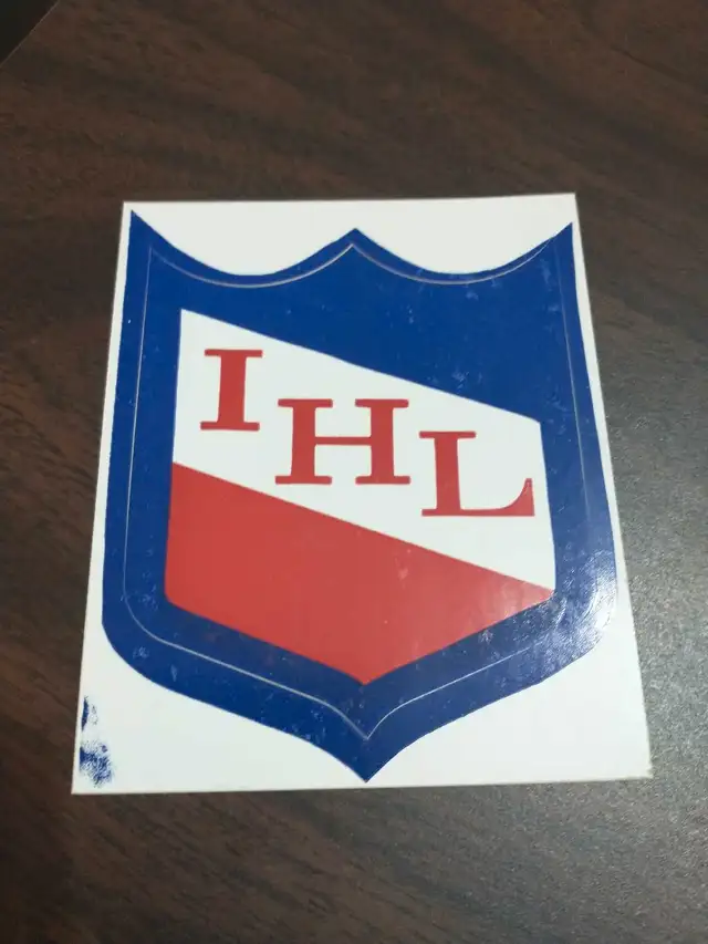 Rare 1983-1984 International Hockey League sticker628632837318411227