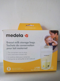 Medela Breast Milk Storage Bags 6oz / 180ml 75 Count