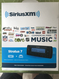 SiriusXM Stratus 7 Radio & Vehicle kit - BNIB 