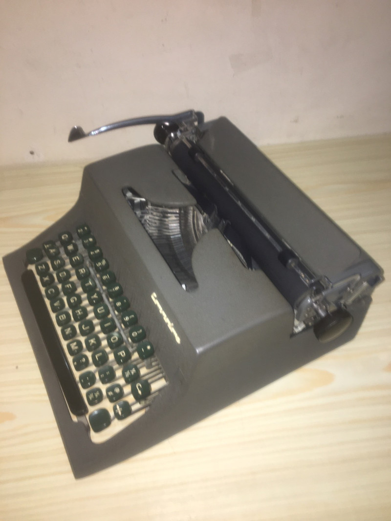 Vintage Most Wanted Portable Typewriter Arts & Collectibles City of