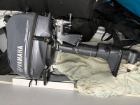 Yamaha 6 hp outboard motor less than 10 hours