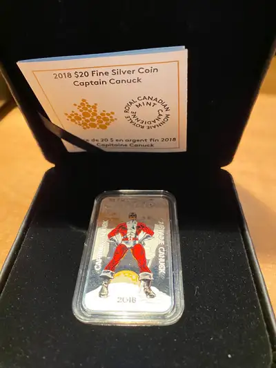 Captain Canuck Silver Coin, View more