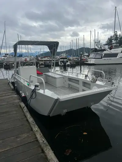 2025 Seabadger Industries Landing Craft 21 Versatile Cargo, ATV’s or pleasure boat, fishing, traps....