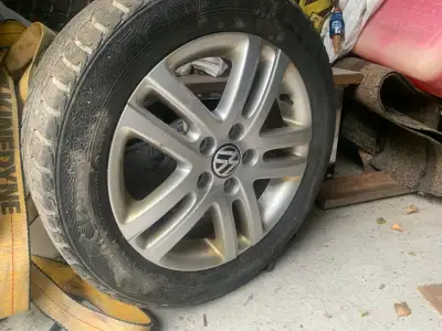295 55 16 good tires on VW rims