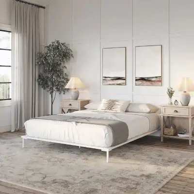Classic Brands Coventry Wood Slat and  Bed Frame Queen, View more