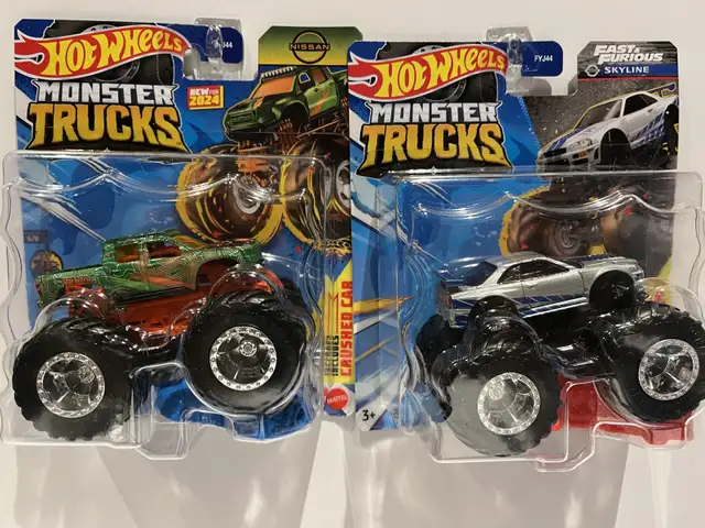 Hot Wheels Nissan Monster Truck 2 Pack.