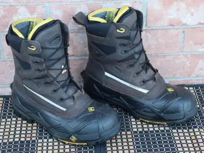 Terra 8" Men's Steel Toe Safety Work Boots – Size 10 US / 44 EU, View more
