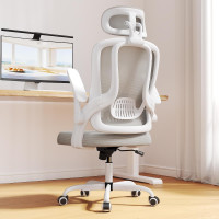 BNIB Ergonomic Mesh Office Chair, high back w/ Flip up arm rest