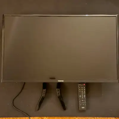 TOSHIBA 32" 720P LED TV IN BOX, View more