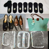 Women's Shoes, Socks, Tote &amp; Makeup Bags