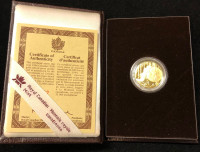 Pièce en or 1/4 oz  de la Monnaie Royale Canadienne 1994