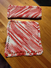 Cloths colour #9 hand knit, 100% cotton NEW
