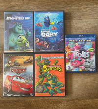 Large Lot of Kids DVDs