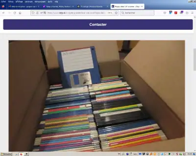 Logiciels  vintage  DOS  2.0  à  6.22  &  disquettes, View more