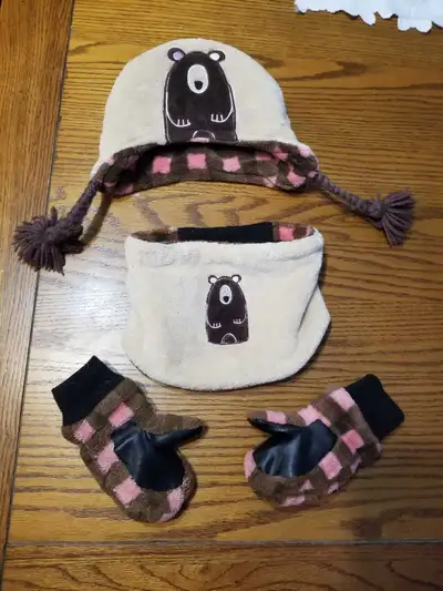 Mittens, Scarf & Tuque, View more