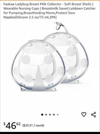 Haakaa Ladybug Breast Milk Collector Kitchener / Waterloo Kitchener Area Preview