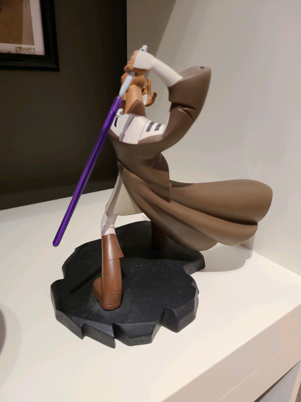 Star Wars Mace Windu Maquette Revenge of the Sith Gentle Giant in Arts & Collectibles in Calgary - Image 3