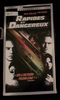 VHS - Rapides et dangereux (Fast & Furious)