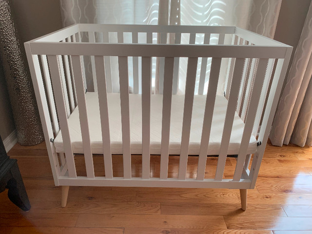 Emma Mini Crib with free mattress NIB Delivery and tax included Cribs Mississauga Peel Region Kijiji Classifieds