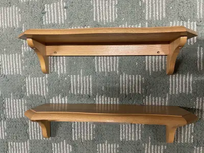 Solid Oak Shelves, View more