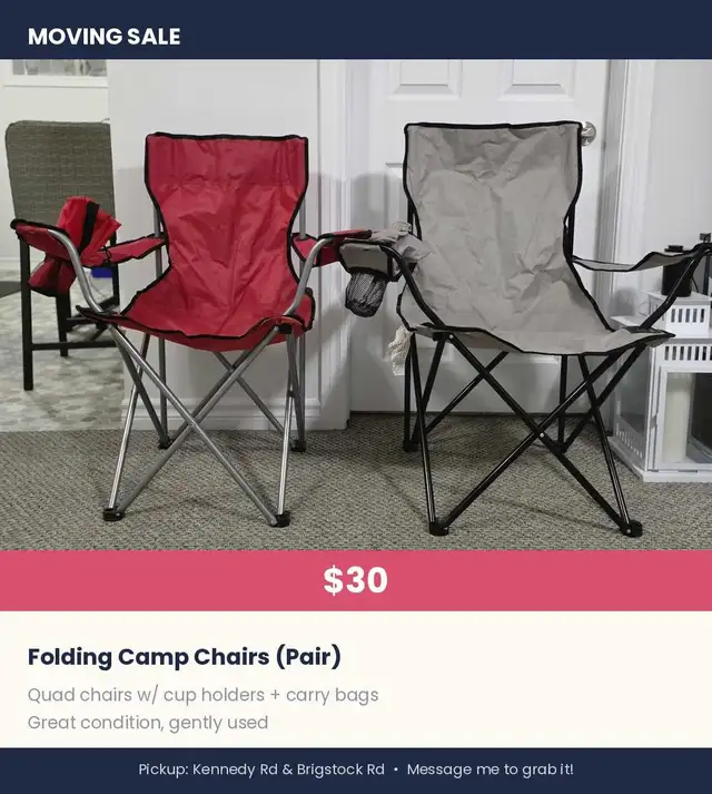 Folding Camp Chairs