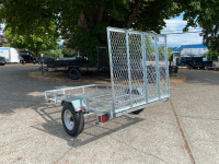 NEW Factory Direct 5x8 Glavanized ATV Trailer 